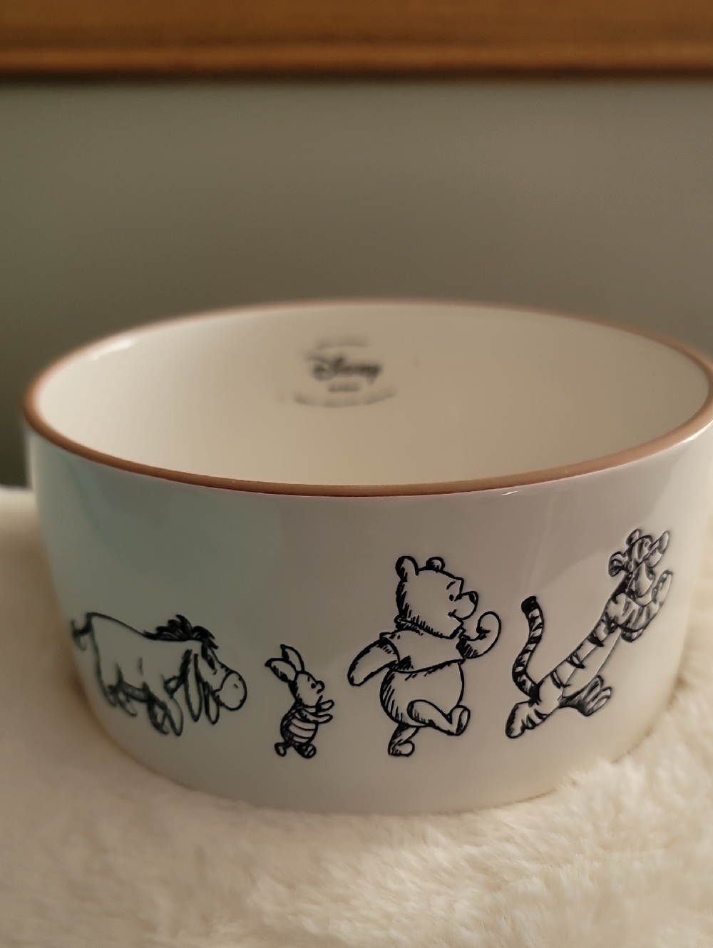 Rae Dunn X Disney Winnie the Pooh Pet Bowl Medium Size